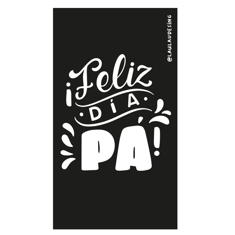 Etiqueta para Vino Día del Padre