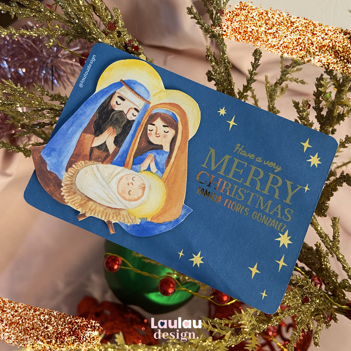 Tarjetas Personalizadas en 3D Christmas Collection