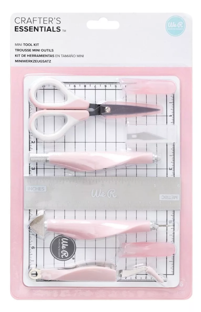 We R Mini Tool Kit Pink | Kit De Herramientas Scrap Rosa