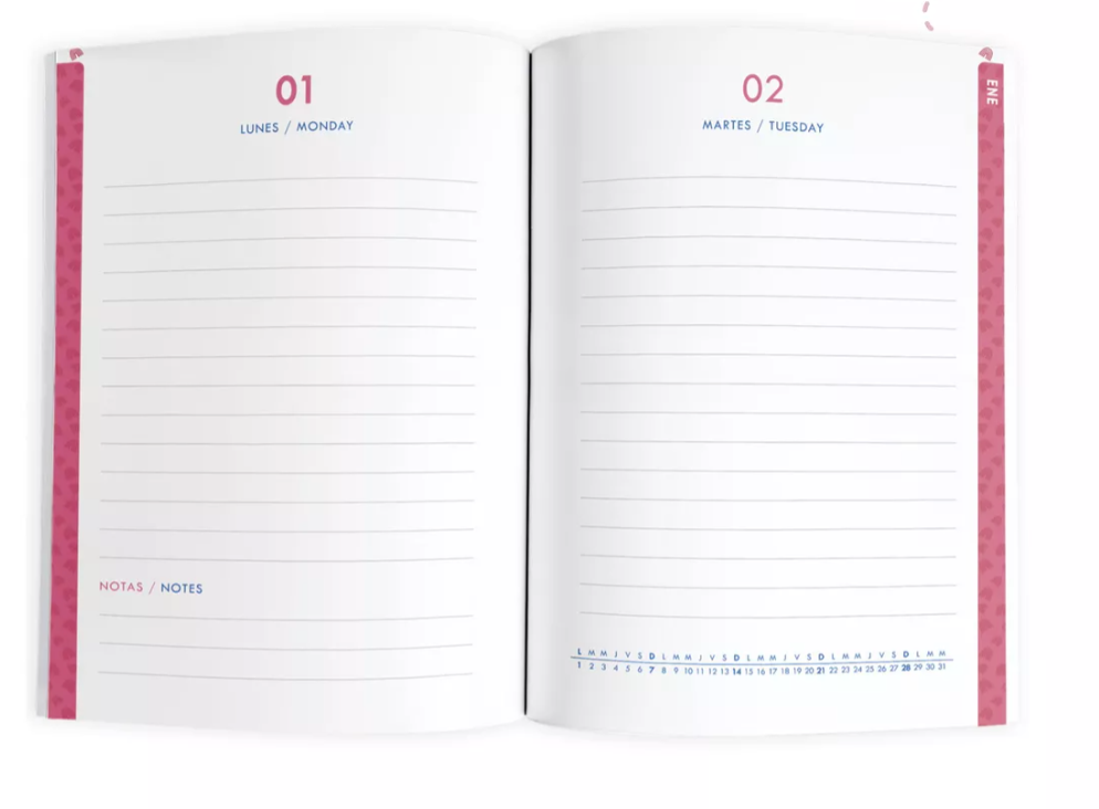 Agenda Grande Diaria Planner Organizador