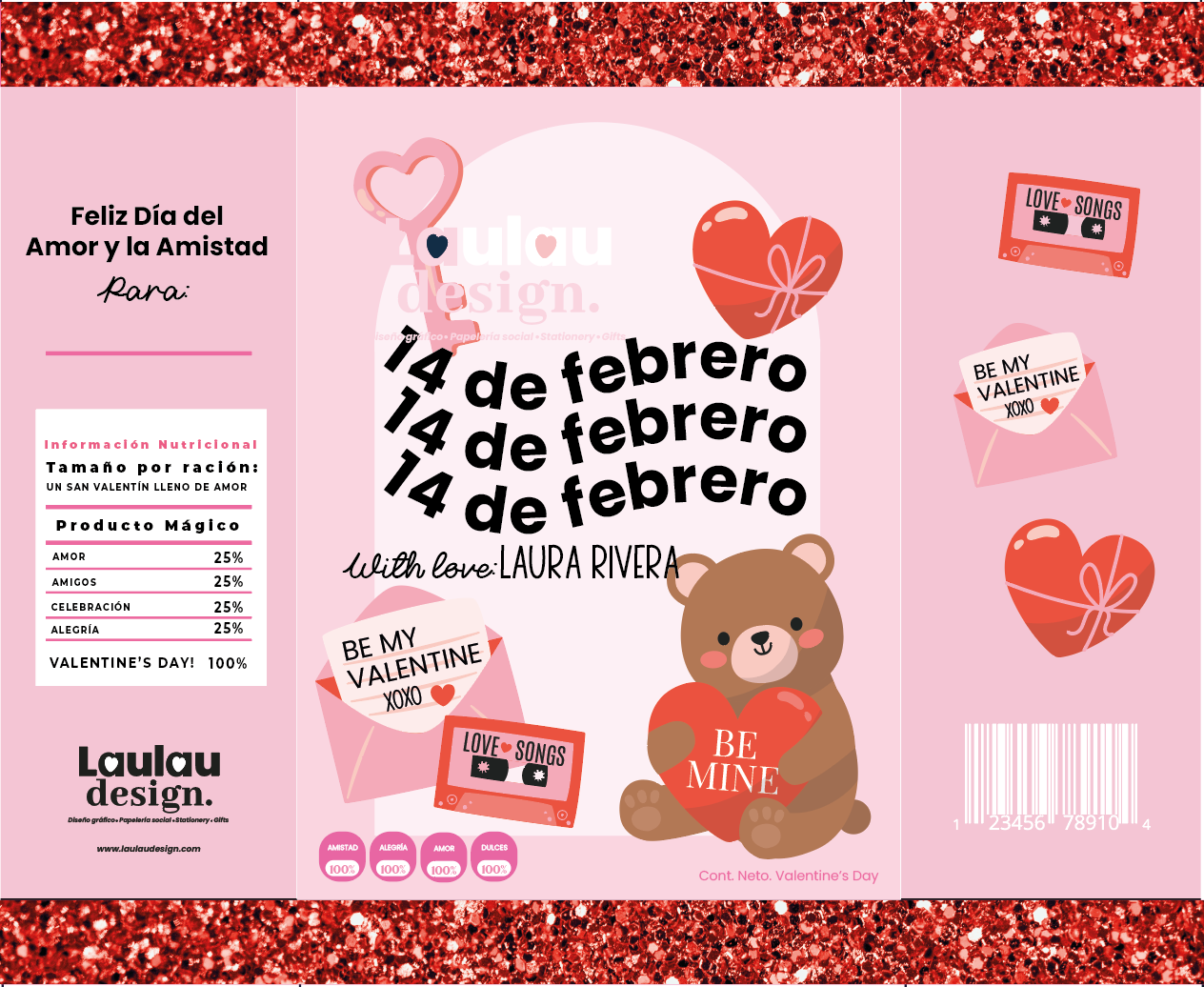 Chip Bags San Valentín