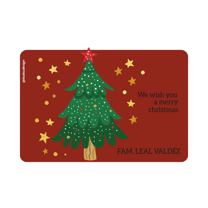 Tarjetas Personalizadas en 3D Christmas Collection