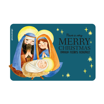 Tarjetas Personalizadas en 3D Christmas Collection