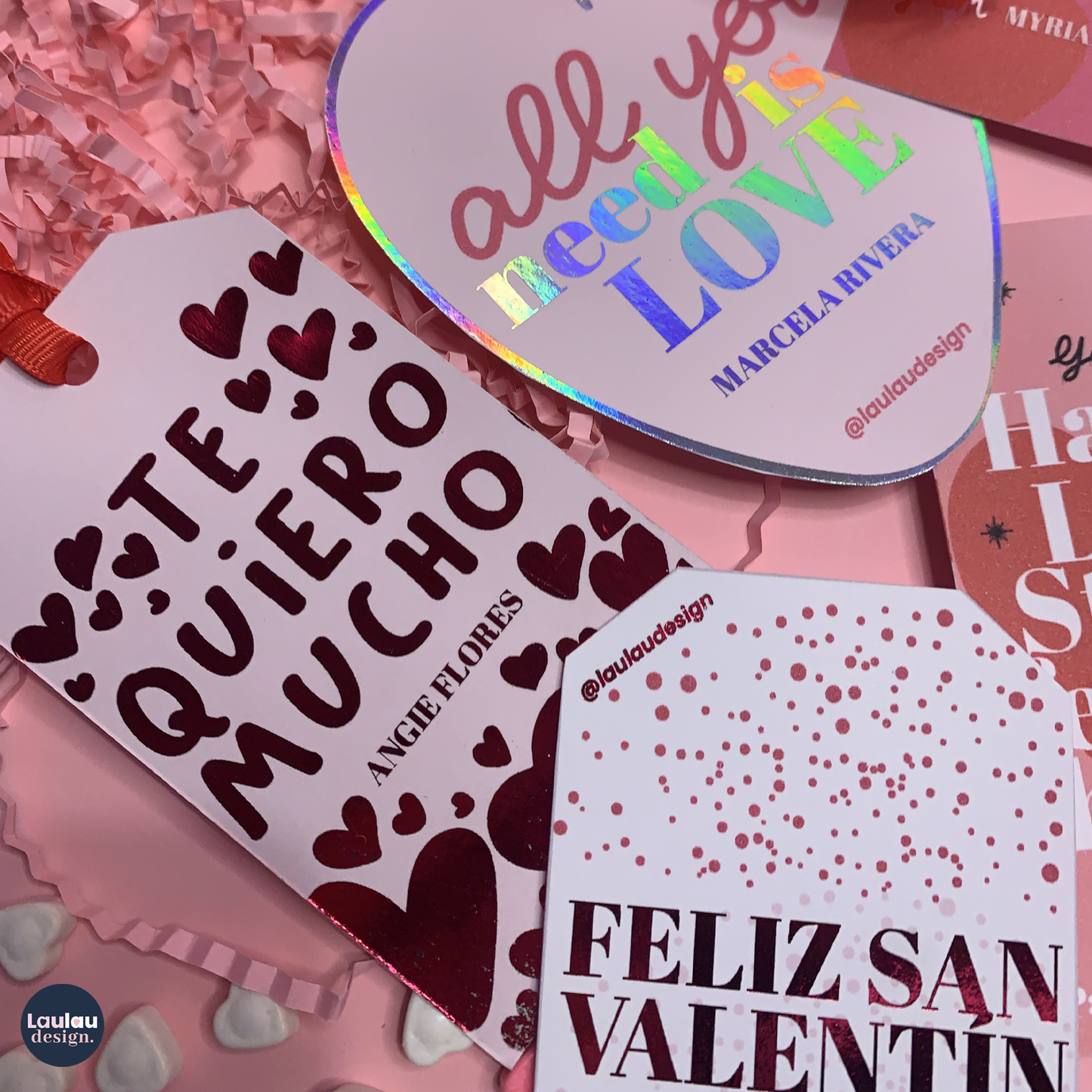 Tags Personalizadas San Valentín